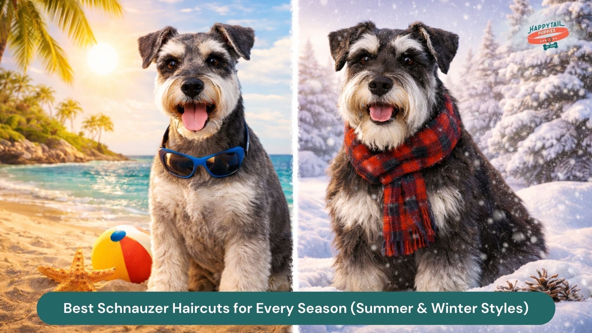 Best Schnauzer Haircuts for Every Season - Summer and Winter Styles