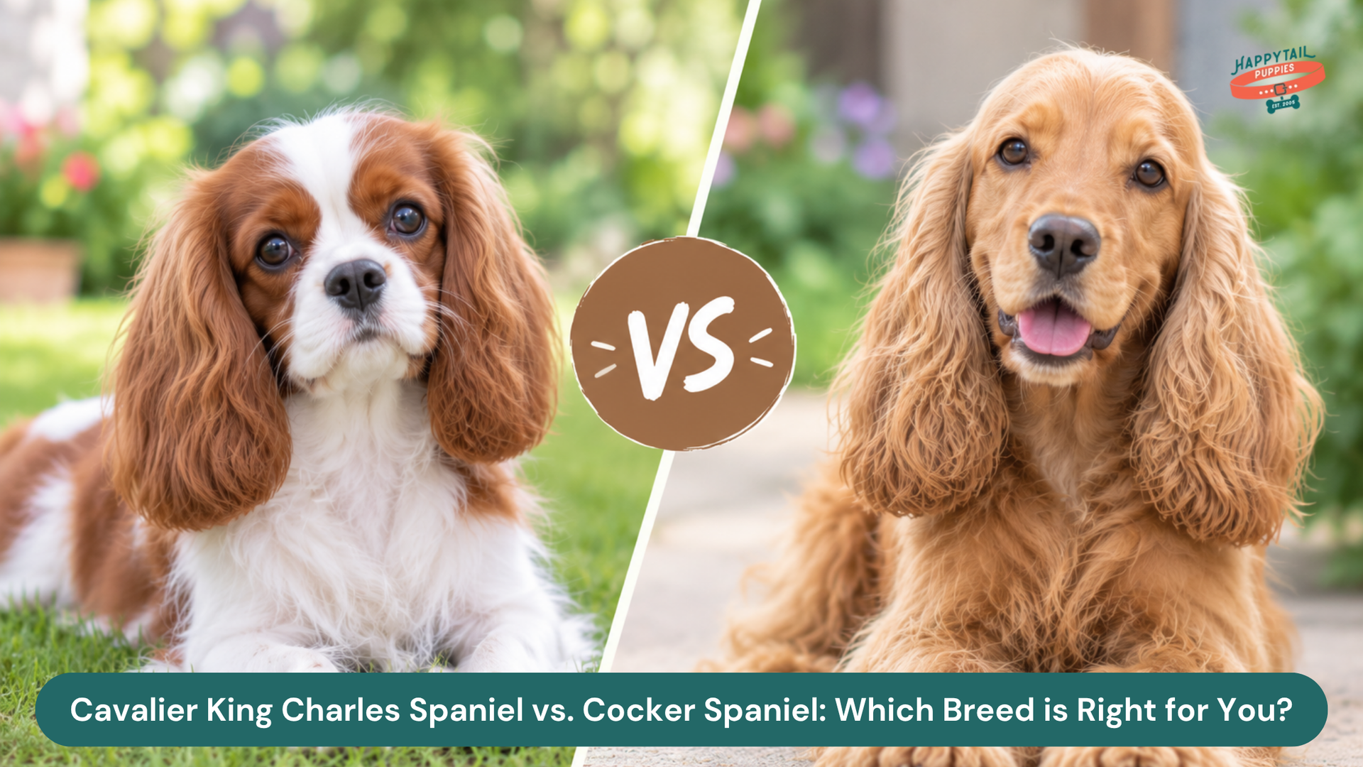 Cavalier King Charles Spaniel vs. Cocker Spaniel: Which Breed is Right for You?