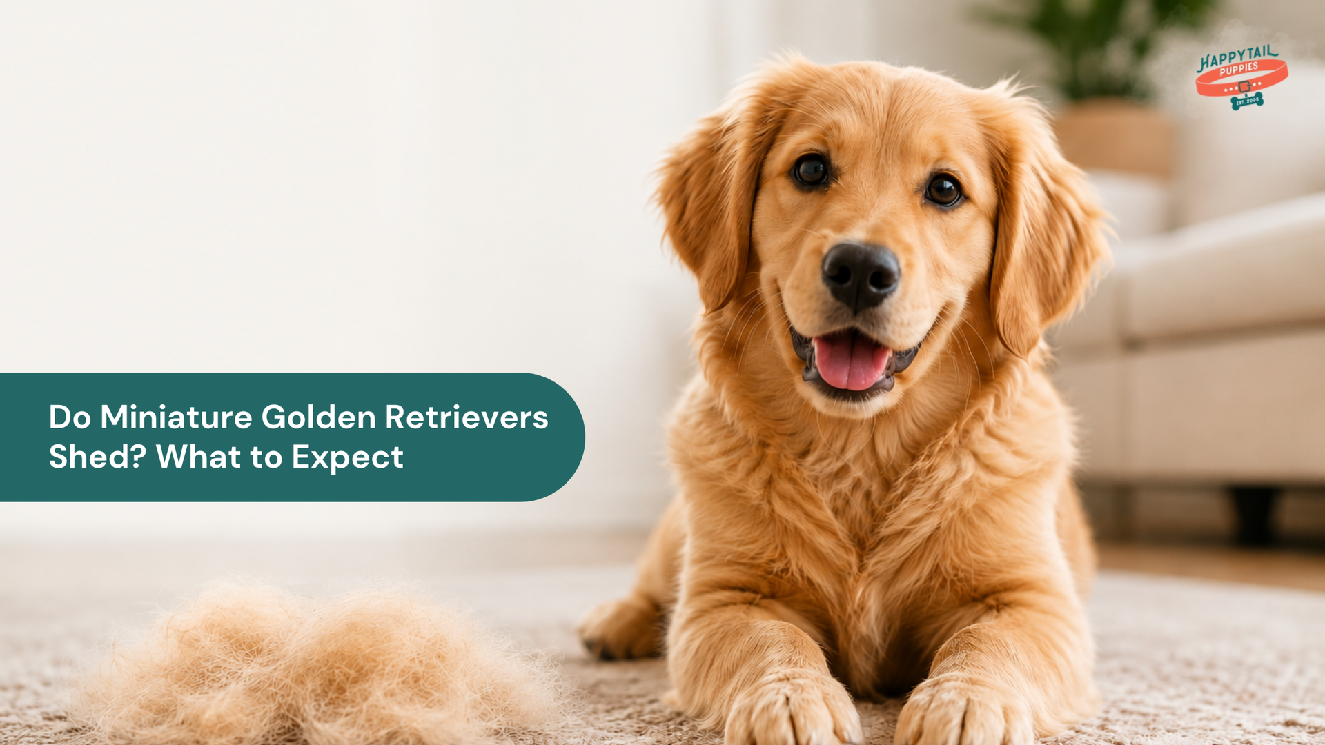 Do Miniature Golden Retrievers Shed? What to Expect