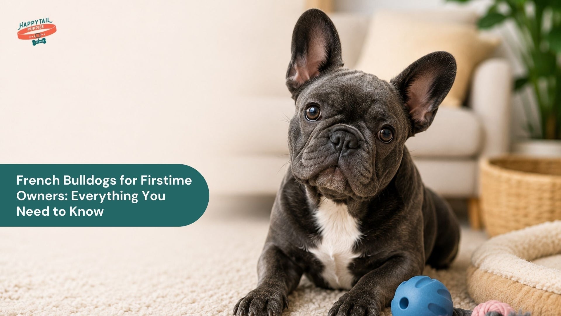 French Bulldogs for First-Time Owners: Everything You Need to Know