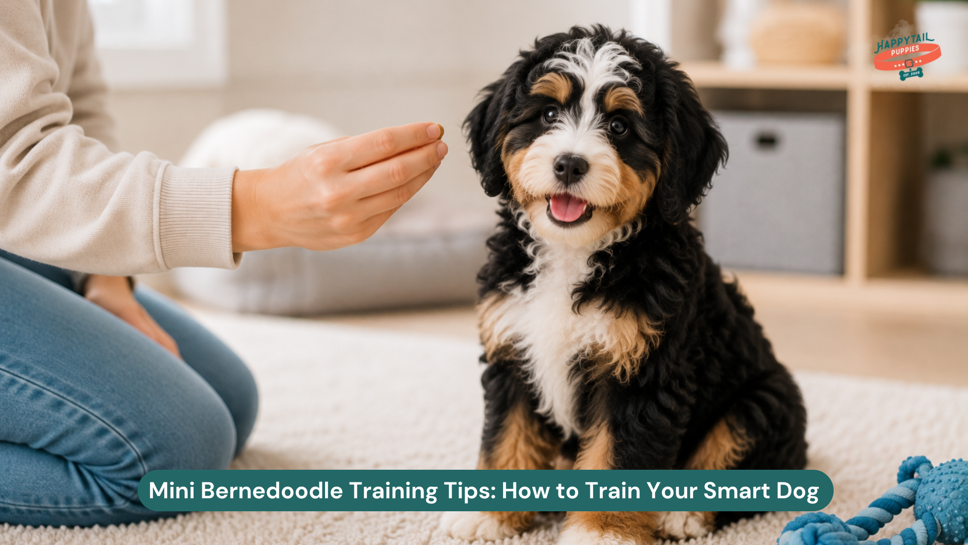 Mini Bernedoodle Training Tips: How to Train Your Smart Dog