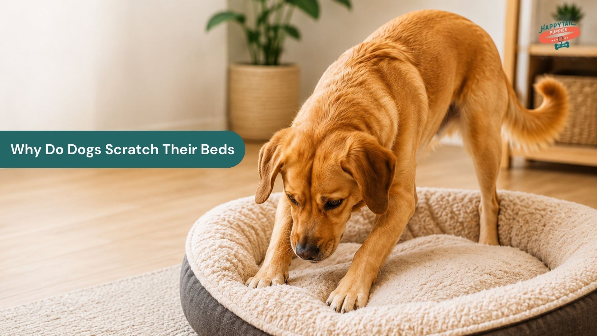 Why Do Dogs Scratch Their Beds