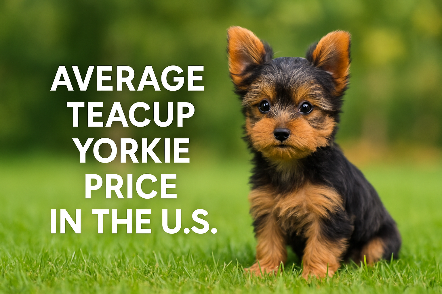 What Is the Average Price of a Teacup Yorkie in the United States?