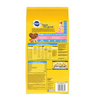 3lb Pedigree Puppy Growth & Protection - Dry Dog Food
