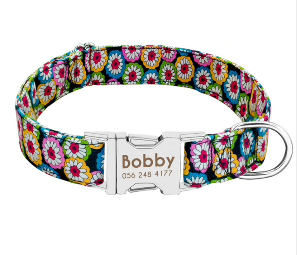 Printed Puppy Collar