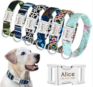 Printed Puppy Collar