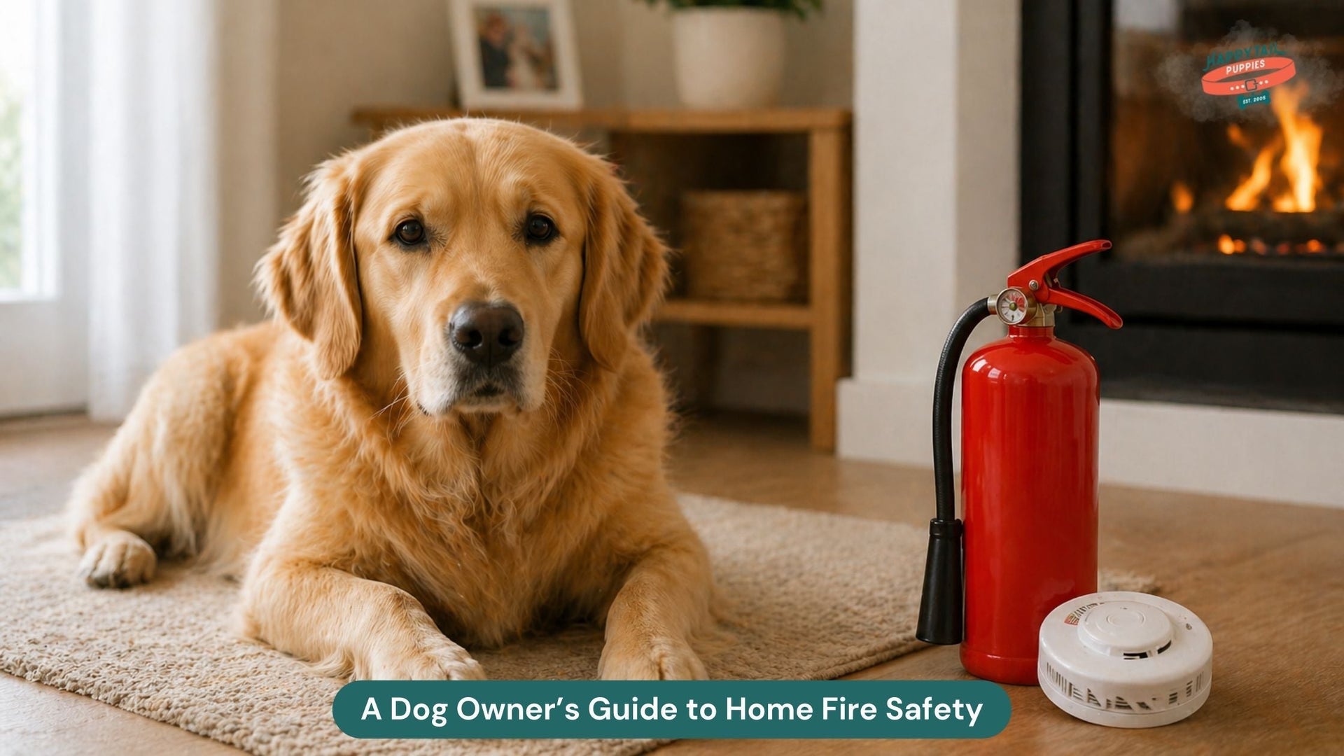 A Dog Owner’s Guide to Home Fire Safety