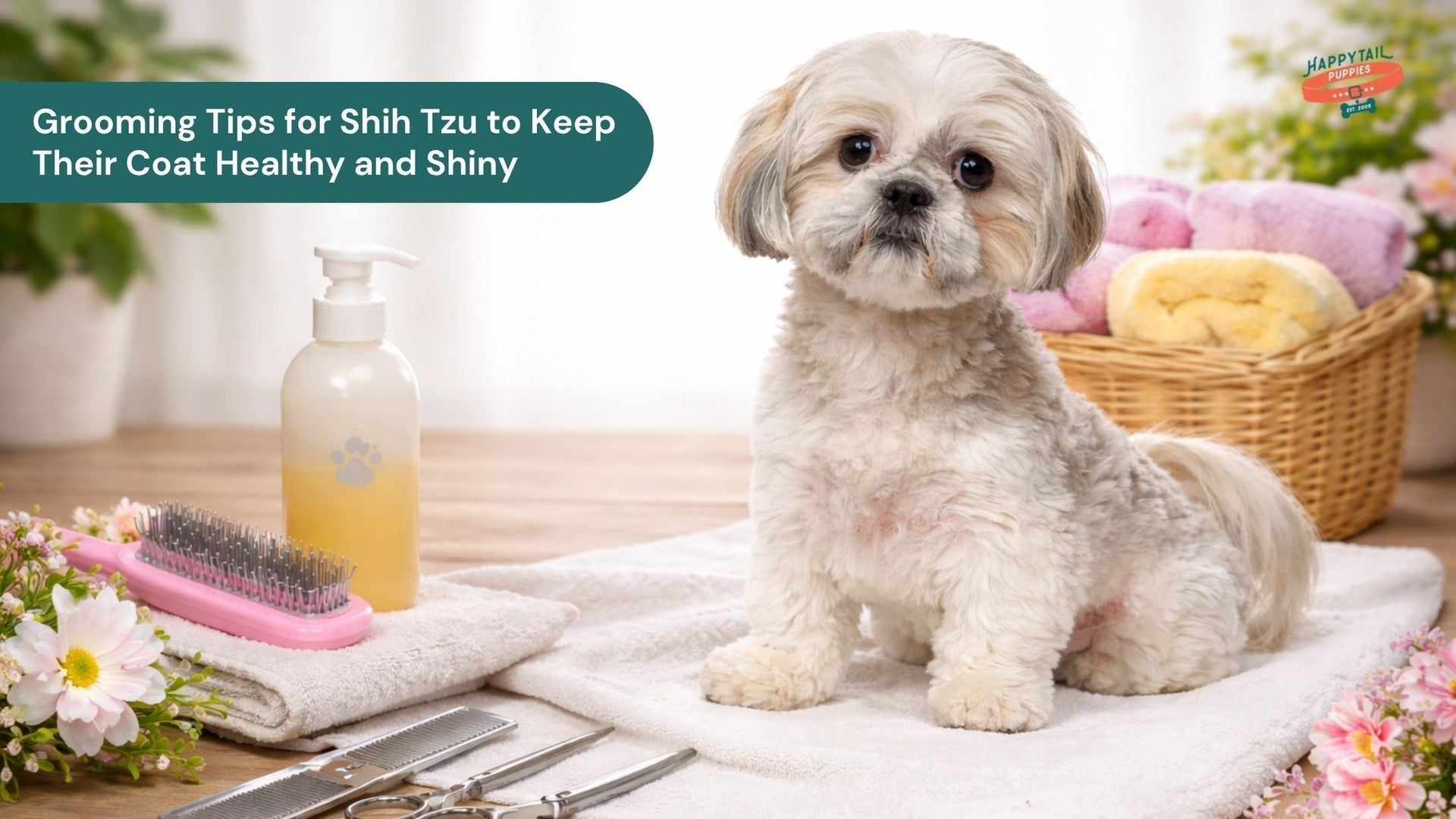 Grooming Tips for Shih Tzu to Keep Their Coat Healthy and Shiny