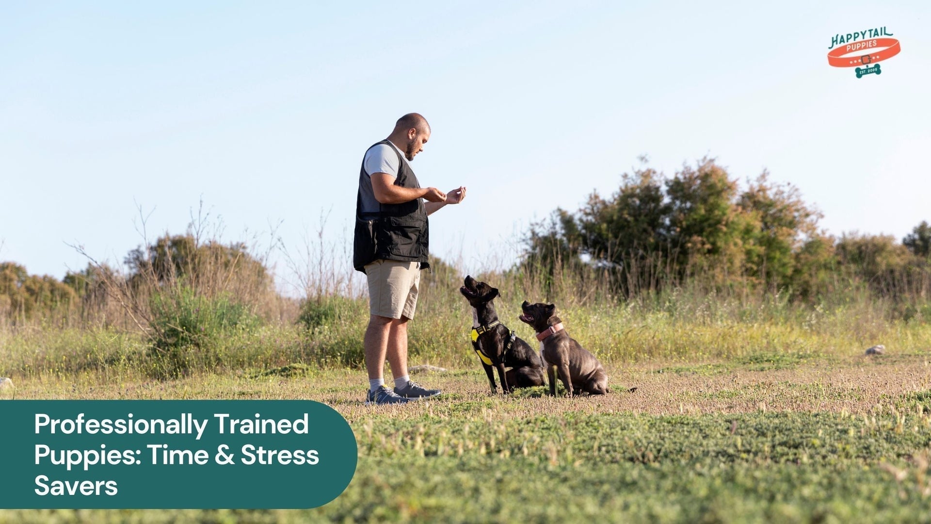 Why Buying a Professionally Trained Puppy Saves You Time and Stress