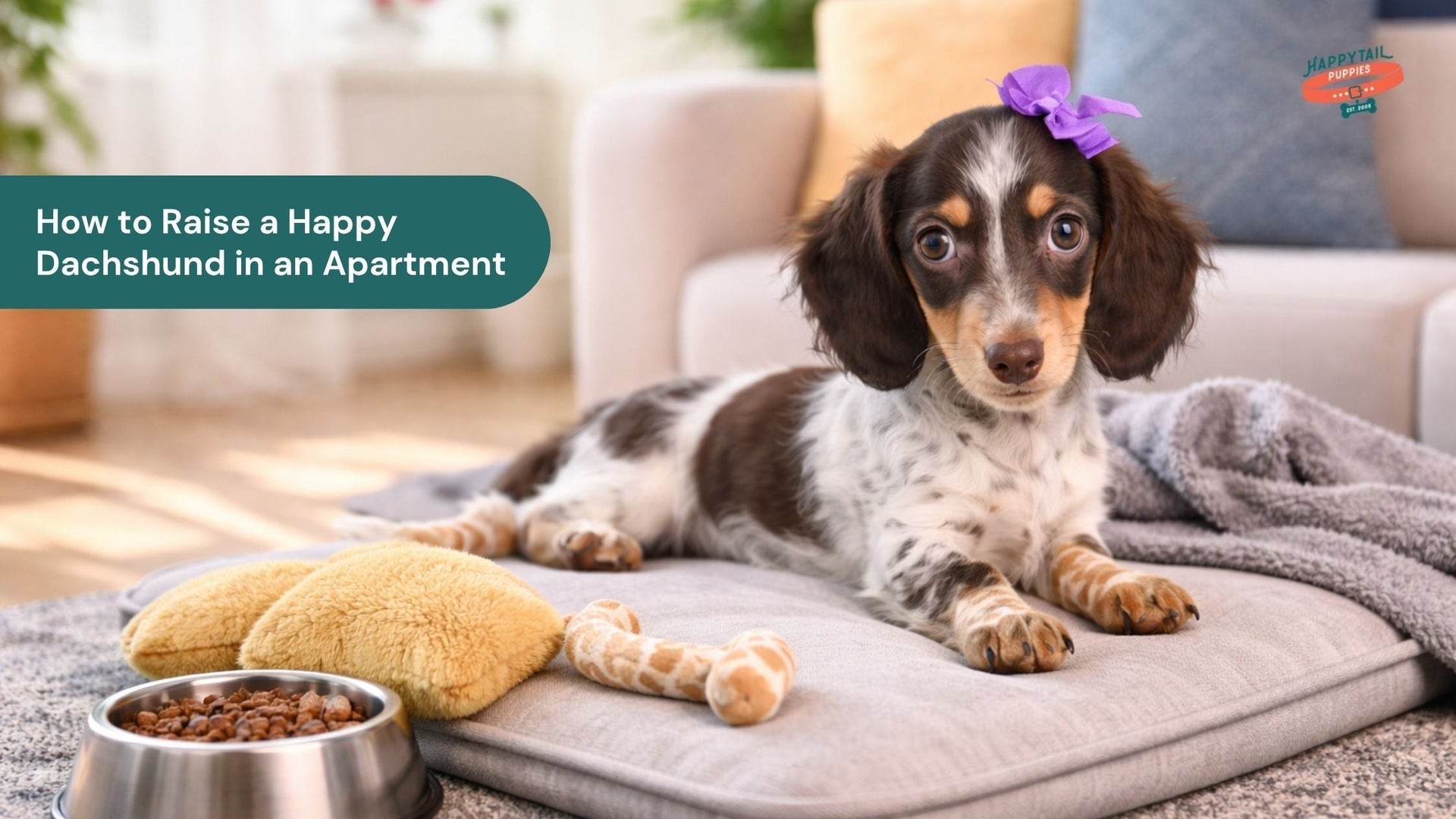 How to Raise a Happy Dachshund in an Apartment