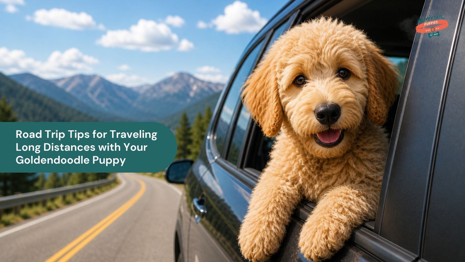 Road Trip Tips for Traveling Long Distances with Your Goldendoodle Puppy