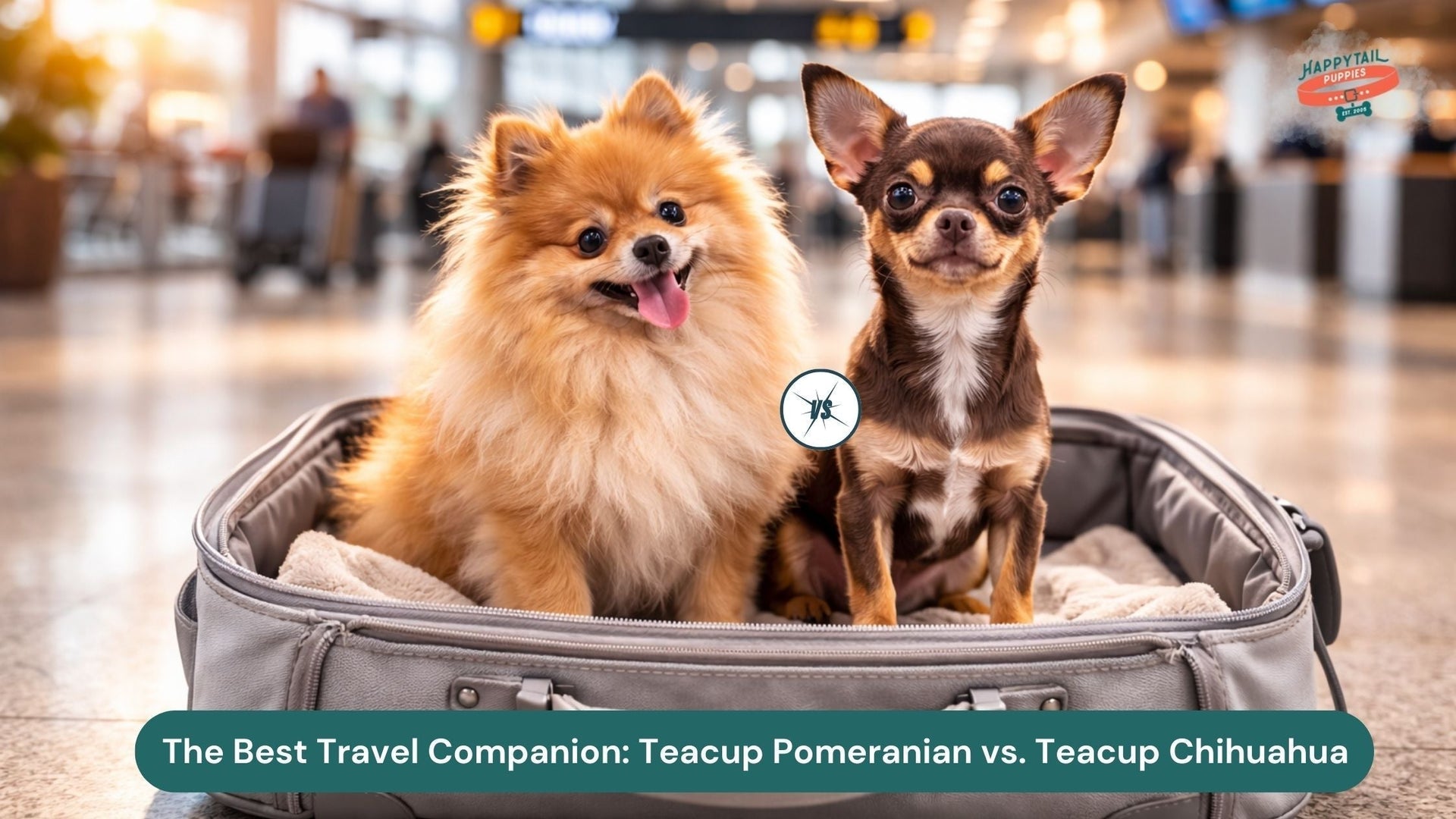 The Best Travel Companion: Teacup Pomeranian vs. Teacup Chihuahua