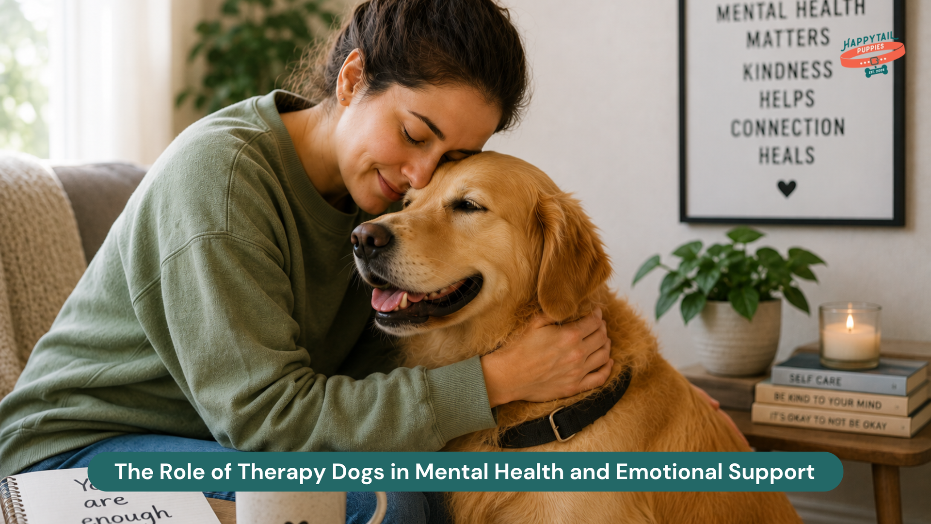 The Role of Therapy Dogs in Mental Health and Emotional Support