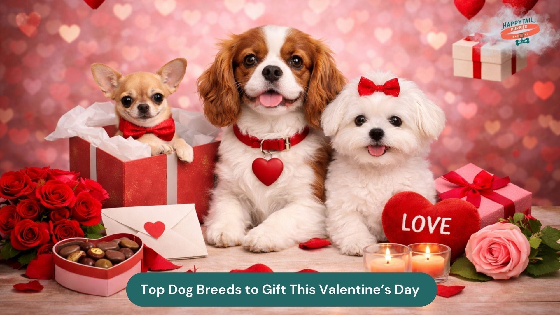 Top Dog Breeds to Gift This Valentine’s Day