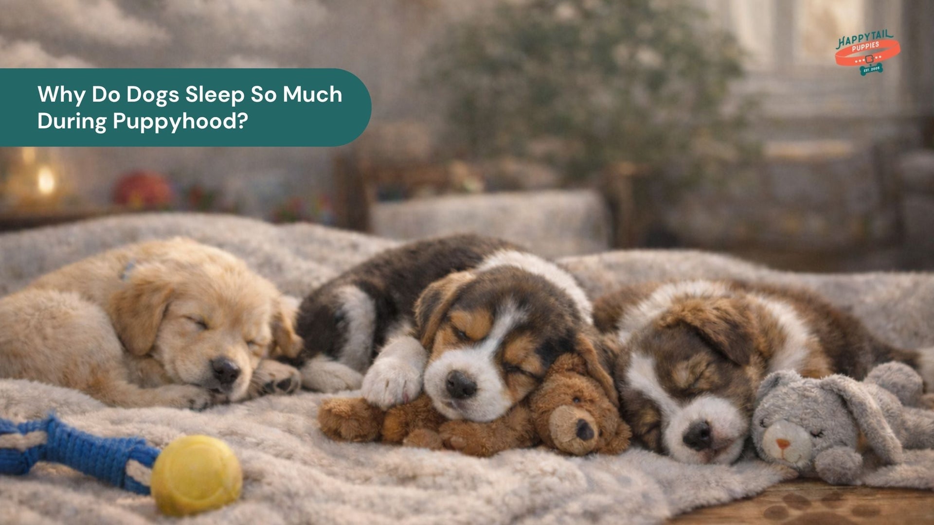 Why Do Dogs Sleep So Much During Puppyhood?
