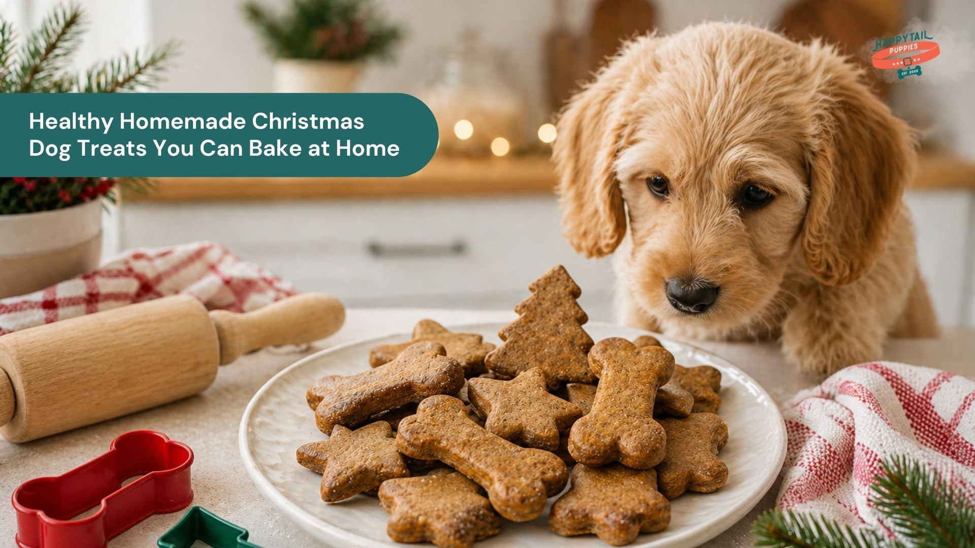Healthy Homemade Christmas Dog Treats You Can Bake at Home